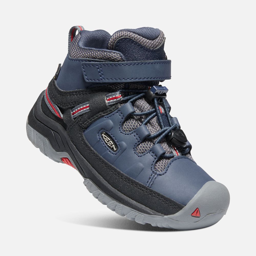 Keen Vandringskängor Barn Blå - Targhee Waterproof - 610394GCN